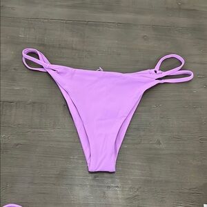 L*Space Purple Wilder Bottom Bitsy Bikini Bottom